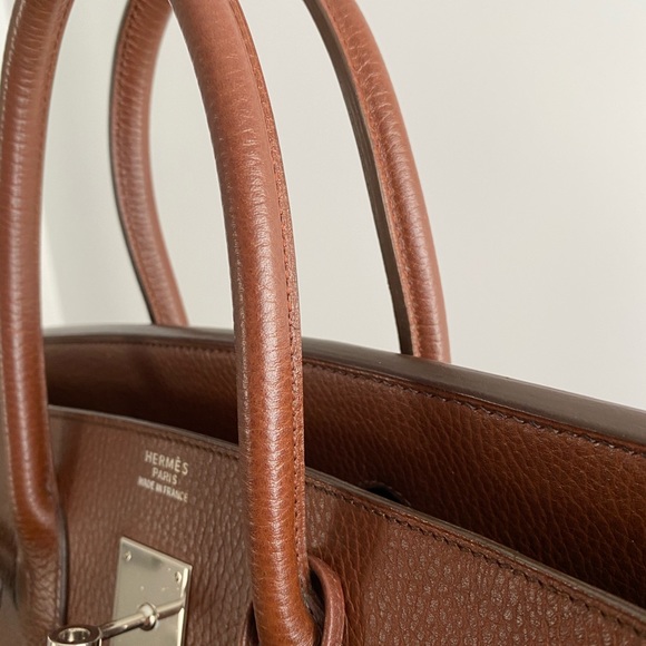 Hermès Birkin 35 - Ardennes Leather - 2000 - Picture 13 of 16